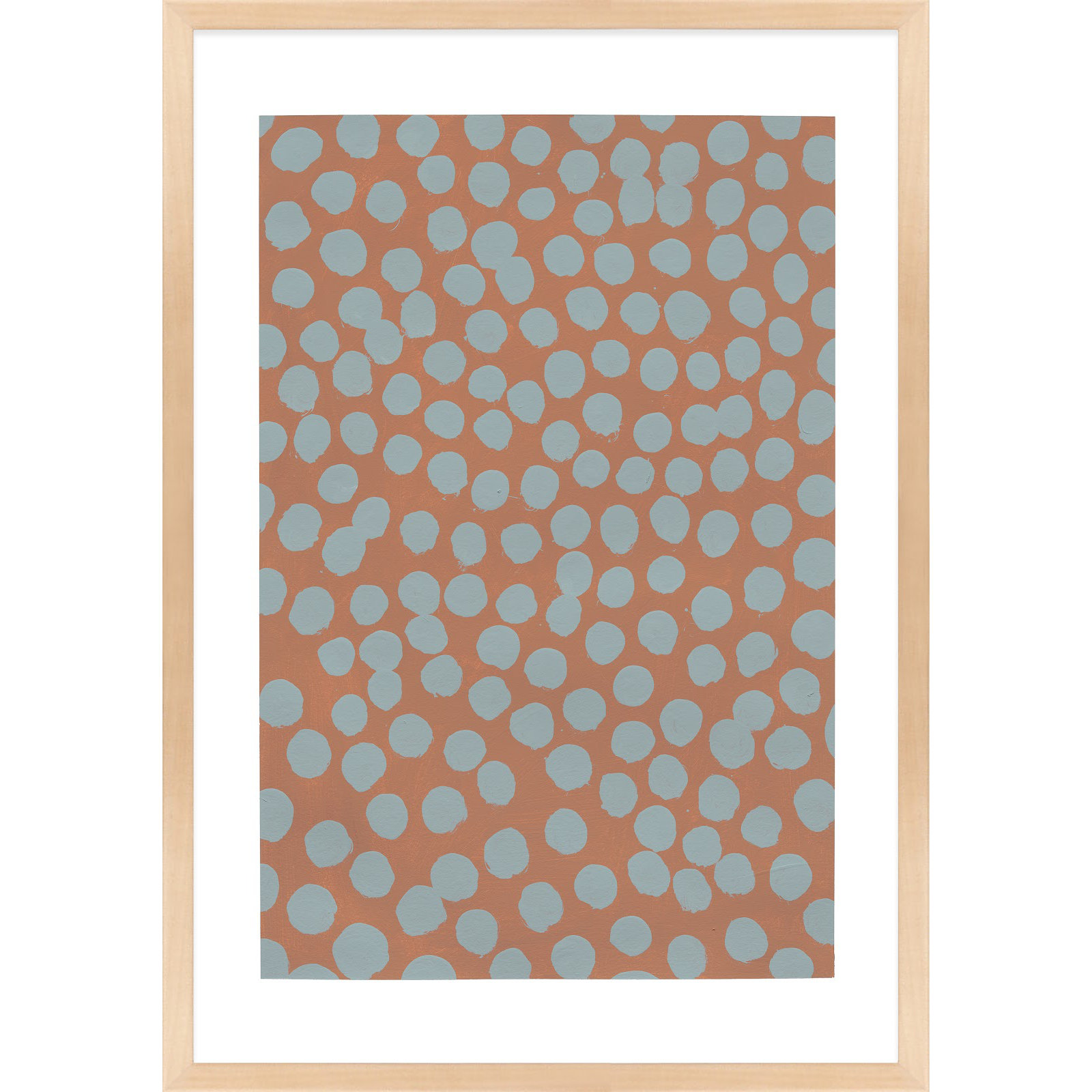 Terra Cotta by Michela Sorrentino, Brown, 25" H x 17.5" W x 1.25" D