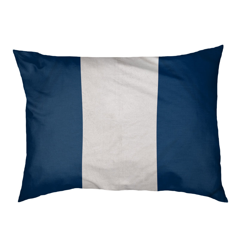 Coussin California, Très grand (l 50 po x P 40 po x H 7 po), Bleu