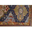 Tapis de couloir oriental bleu 3x8