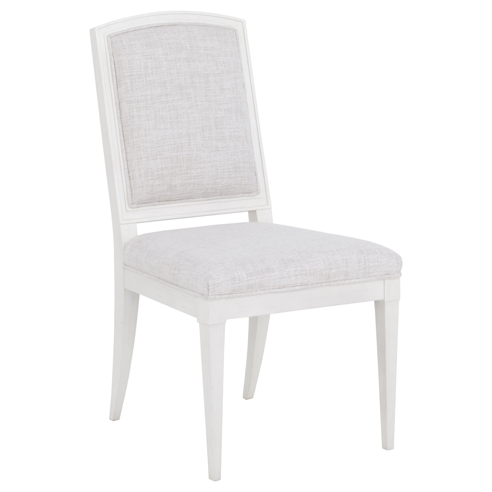 Camille 19.25 " H Upholstered Beech Solid Wood Side Chair, Limestone