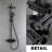 Your Shower Matters-Matte Black-All-In-One Thermostatic Shower System-91534334