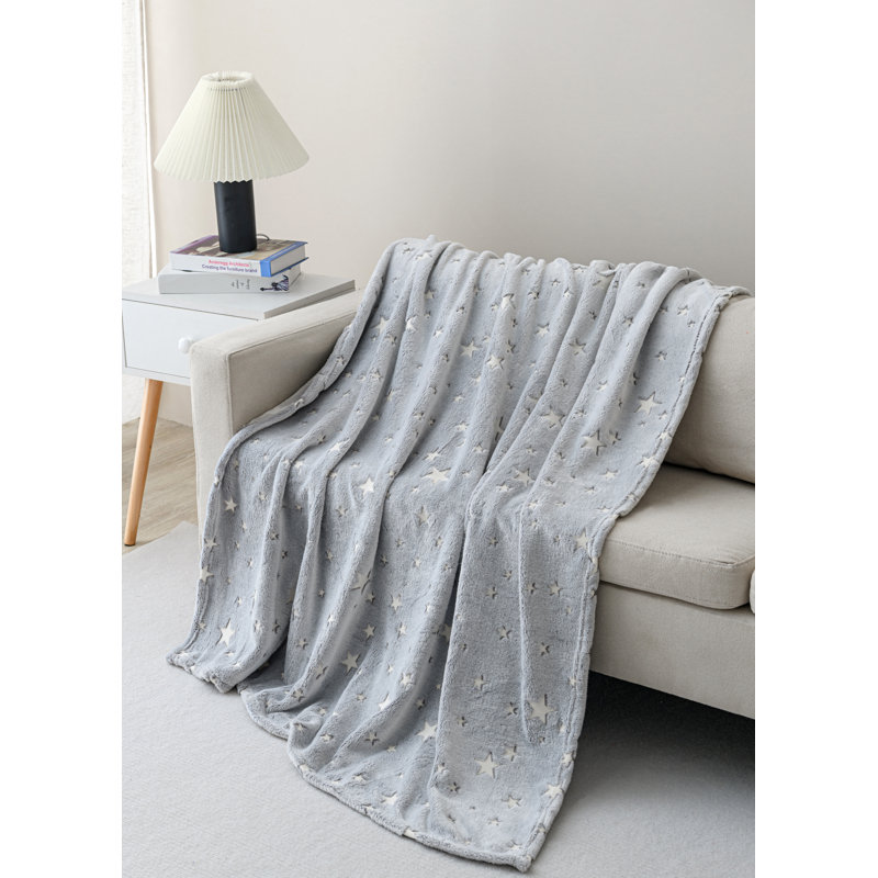 Luna & Arlo Plain Weave / Muslin Throw Blanket