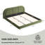 Lit plateforme tapissier courbé 89 po-1960470107