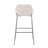 Daniella Contemporary/Glam Fixed-Height Bar Stool In Gold Metal And Cream Fabric By Lumisource - Set Of 2-1156023139-1156023143