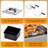 WHALL 5 L Deep Fryer with 3 Baskets,21 Cups Oil Capacity-120245933