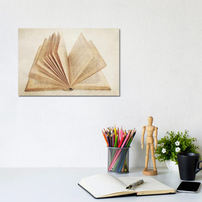 Open Book - Print on Canvas