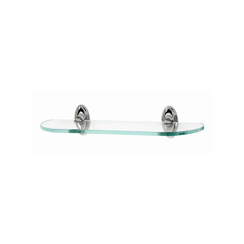Tablette murale classique classique, Chrome poli