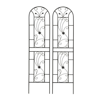 2 Pack Metal Garden Trellis