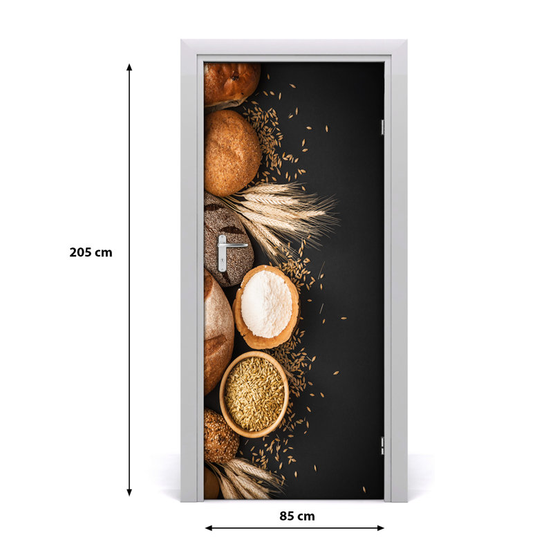 Loaf Door Decal, 205cm H x 85cm W
