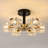 Kasondra Crystal Semi Flush Mount