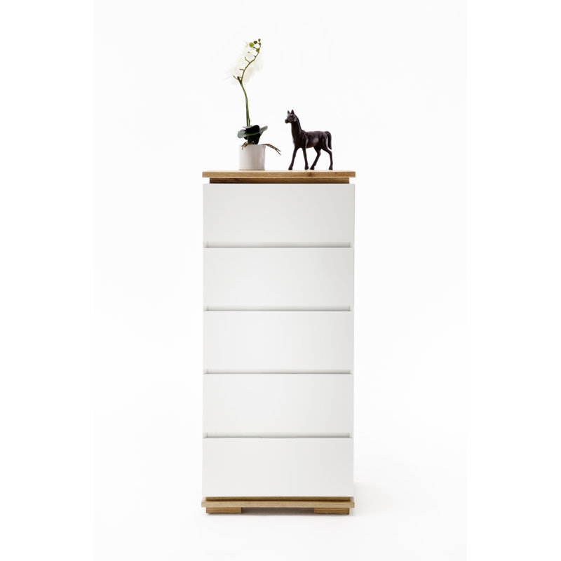 Dacian chest of drawers, White