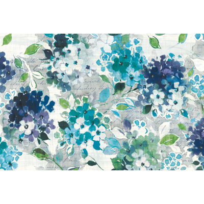 " Blooming Hydrangea I " by Wild Apple Portfolio Painting Print