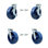 4 Piece Solid Polyurethane Caster Set