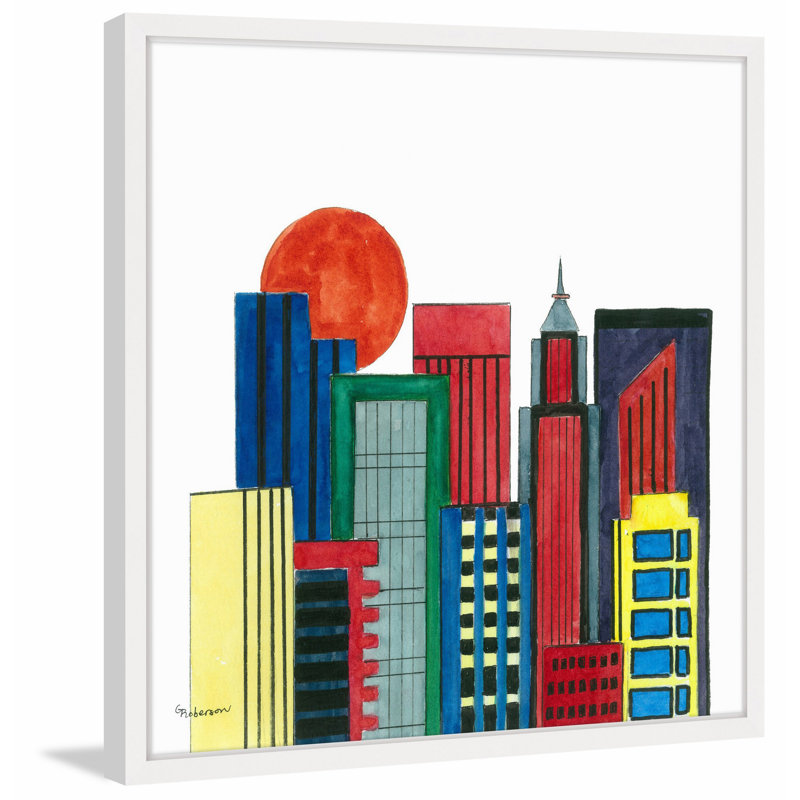 Glenda Roberson - Single Picture Frame Painting, 51cm H x 51cm W