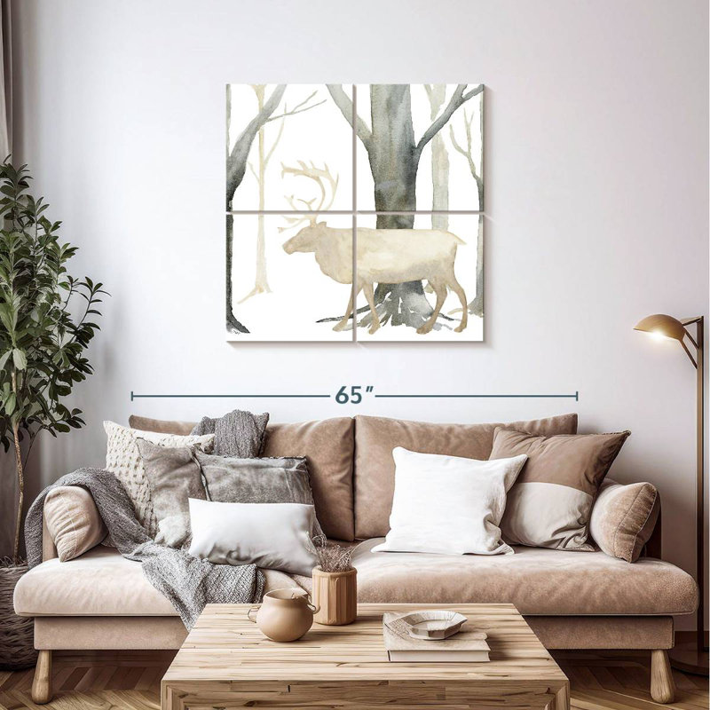 Brampt Winter Forest Elk