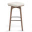 Tabouret de comptoir pivotant rembourré Oliviah-2064121767