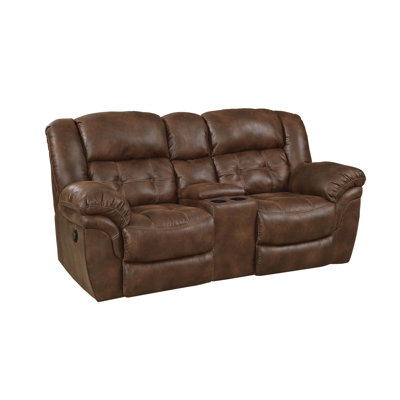 Biruk Upholstered 81'' Power Reclining Loveseat