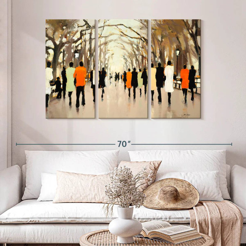 Leisha PoetvÂ¢s Walk, 32" H x 50" W