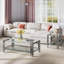 Ensemble de table de salon en verre 3 pièces-1404877846-1404877847