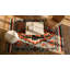 Artistic Bold Tribal Design Antique Native American Flatweave Navajo Rug