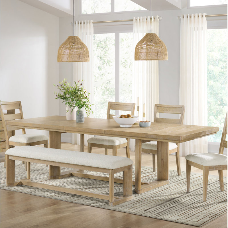 Danity 80'' Wide Dining Table with Leaf