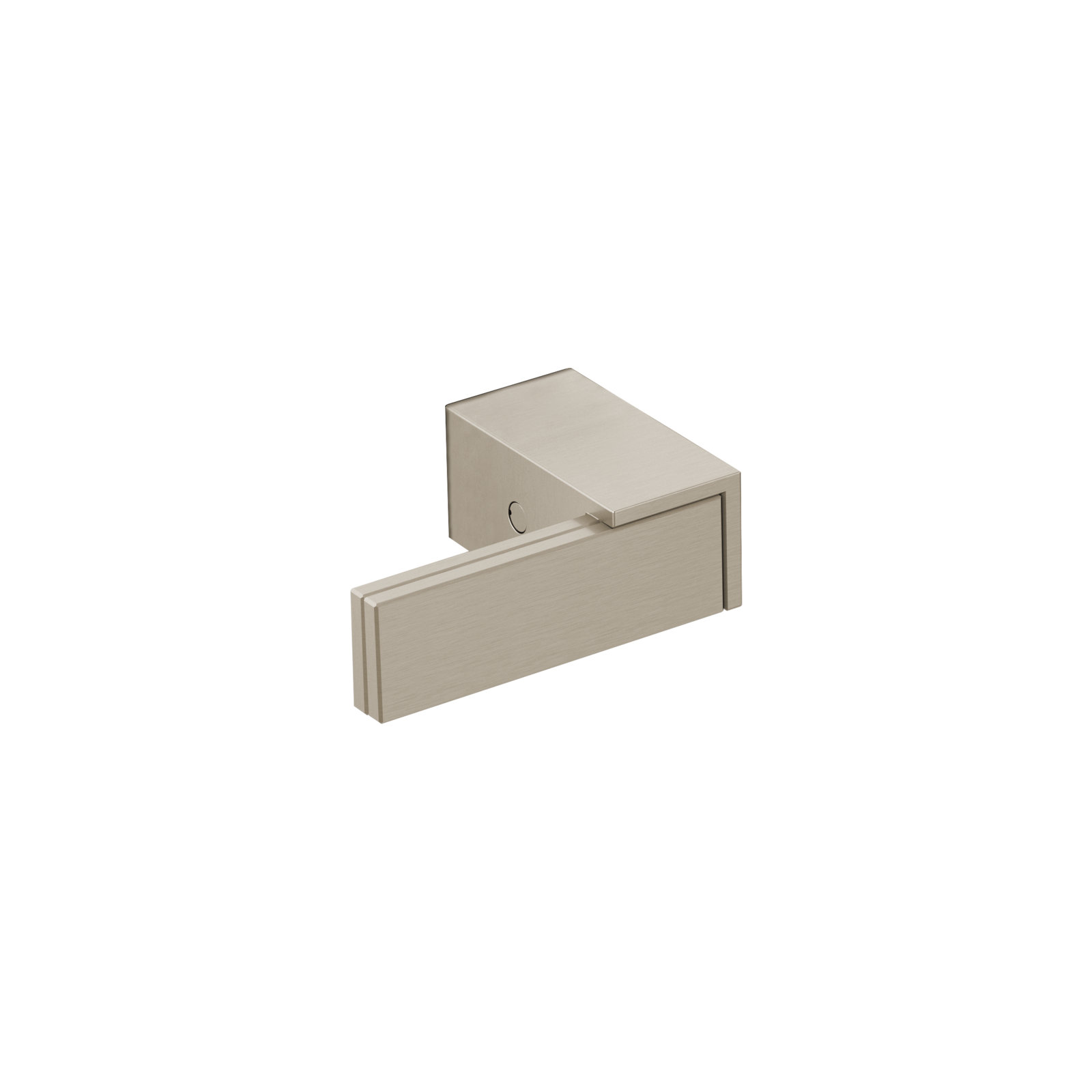 Siderna® Two-Handle Wall Mount Tub Filler, Brushed Nickel, Lever