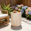 Tables portatives portatives, cylindre moderne d'oxyde de magnésium pour le balcon de jardin