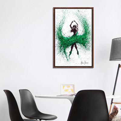 An Emerald Love by Ashvin Harrison - Print on Canvas