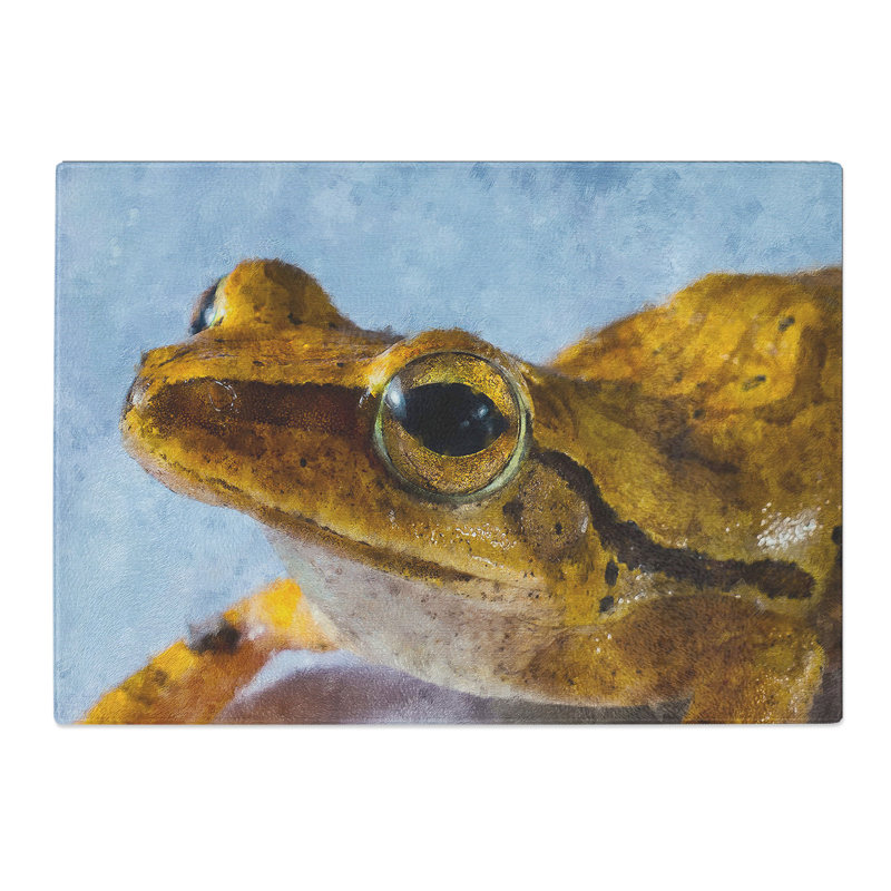 Frog Vol.3 Chopping Board, 0.4cm H x 28.5cm W x 39cm L