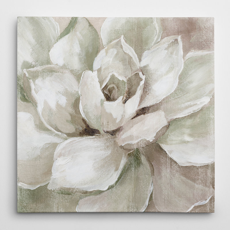 «Hazy Summer Succulent», reproduction sur toile, H 40 po x l 40 po x P 1,5 po, Toile tendue