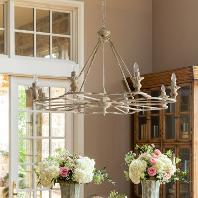 100% Iron Chandelier