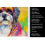 Serviette de cuisine Shih Tzu Hippie Dawg