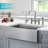 KRAUS Urbix Industrial Bridge Kitchen Faucet and Water Filter Faucet Combo-50465767
