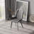 Ehrhard 17.32'' H Faux Leather Upholstered Metal Side Chair-2016096435