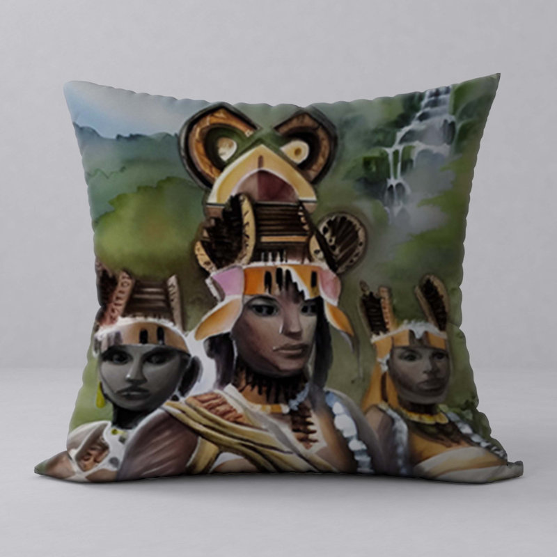 Reversible Throw Pillow