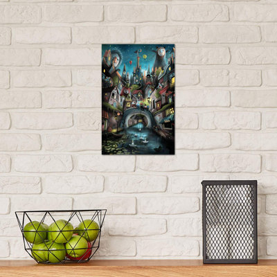 Pinnacles 1 Piece Wrapped Canvas Wall Art