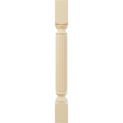 Raymond Reeded 35 1/2"H x 3 3/4"W x 3 3/4"D Cabinet Column