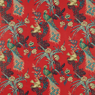 Schumacher x Miles Redd Peacock Fabric