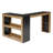 Corner Bar Table with Storage, Multi-functional 3-Tier Pub Table for Home Bar