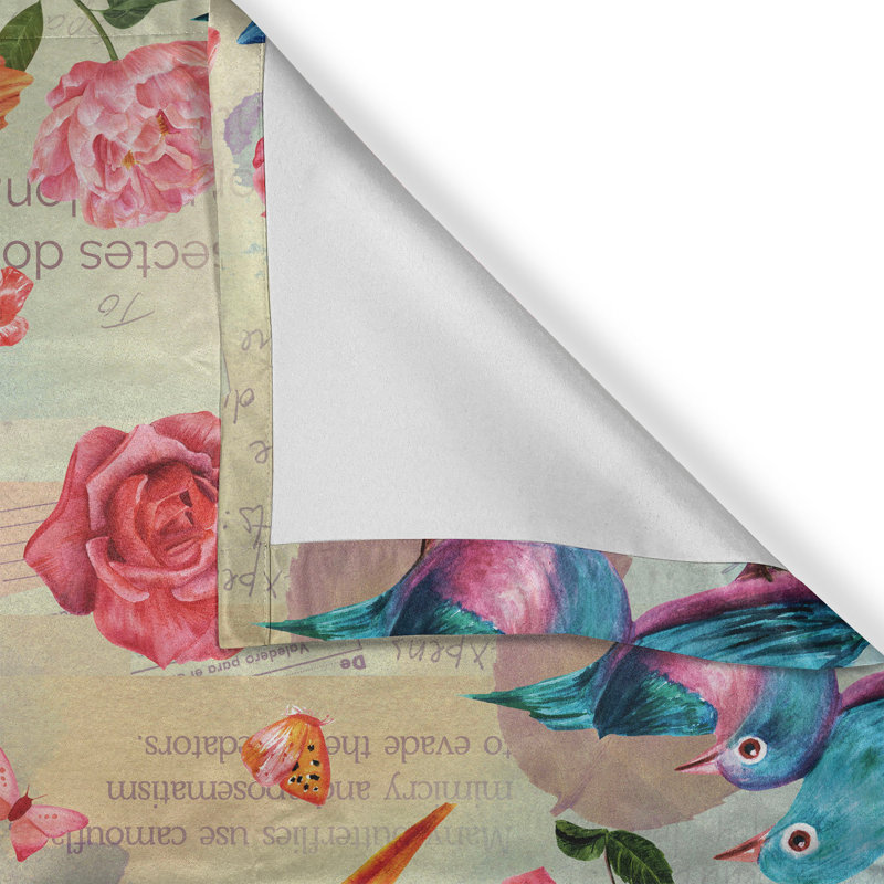 Semi Sheer Curtain Pair