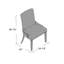 Chaise d'appoint rembourrée Alpha Centauri-33332164