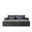 Méridienne surdimensionnée de 87 po, sans assemblage requis, causeuse en peluche avec canapé-lit inclinable, fauteuil-lit moderne moelleux pour la chambre à coucher du salon intérieur-1381105800