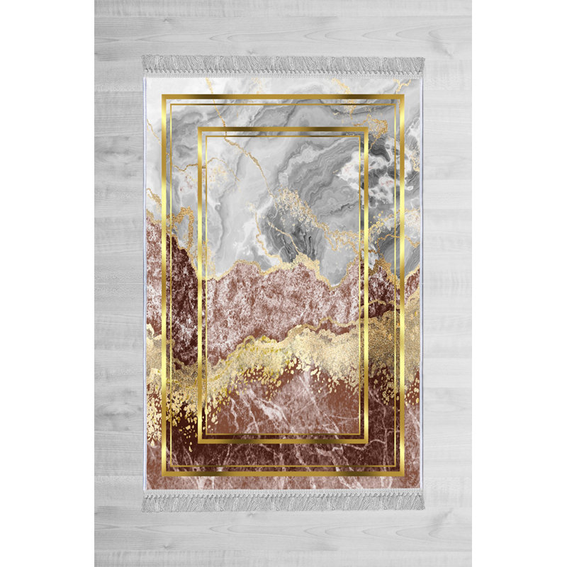 Luxurious Hall Carpet, 100% Velvet Fabric, 31.5 x 59.1 Inches | Non-Slip Cotton Sole, Pile Height: 0.4 Inches | Antibacterial & Machine Washable, 3D Digital Printing | Elegant Design for Living Room & Entryway