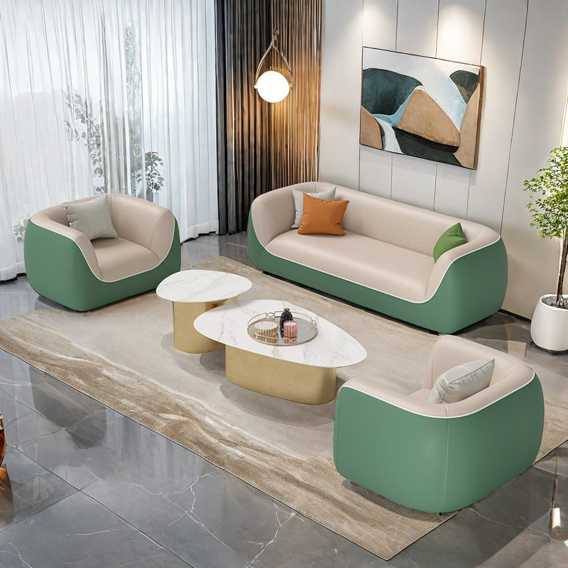 Modern Simple Sofa Coffee Table Combination