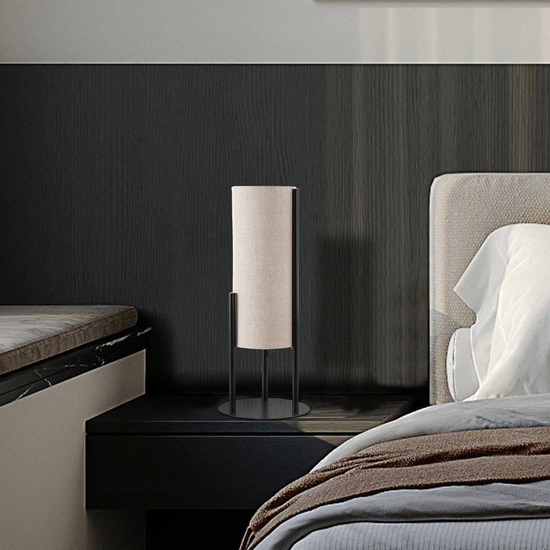 Lampe de table en métal 22 po H 22 po