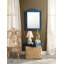Capsule Mother of Pearl Table Lamp with Linen Shade
