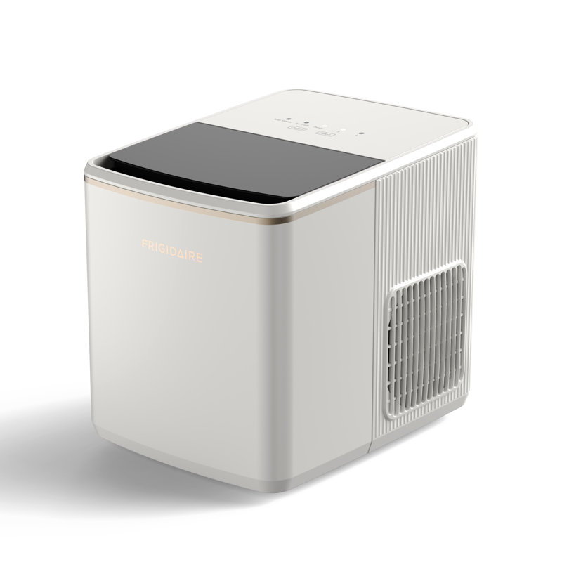Machine à glaçons de comptoir avec affichage tactile 26 lb Frigidaire, blanc, Blanc