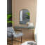 Miroir mural 24 po x 36 po avec cadre en métal