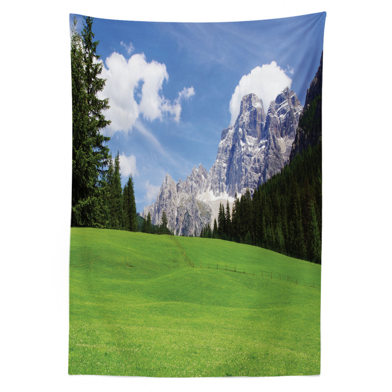 Nappe de table rectangulaire Ambesonne Nature, 84 po x 60 po