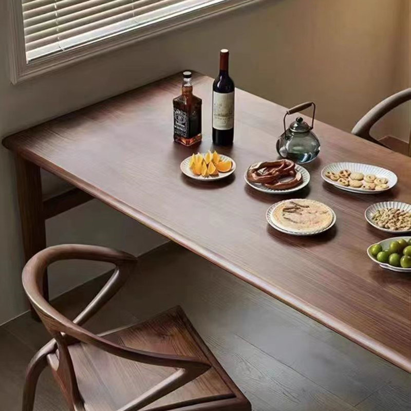 Table de salle à manger simple de style nordique, H 29,53 po x L 78,74 po x l 35,43 po